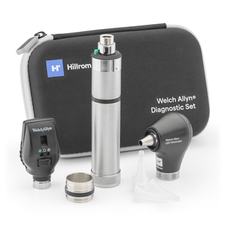 WELCH ALLYN MACROVIEW OTOSCOPE & ACCESSORIES - Diagnostic Set, Macroview Otoscope, 117 LED, Lithium-Ion  (HAZMAT Fees Apply, cannot ship via Air or to AK, GU, HI, MP, PR, VI) | Quantity - 1x EA