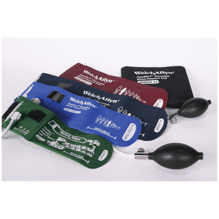 WELCH ALLYN REUSABLE FLEXIPORT CUFFS - Cuff, Reusable, Inflation System, 2-Tube, Large Adult  | Quantity - 1x EA