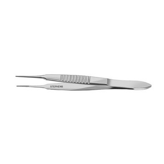 IRIS FORCEPS, SERRATED, STRAIGHT