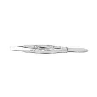 CASTROVIEJO SUTURING FORCEPS, .5MM, W/T. PLAT.