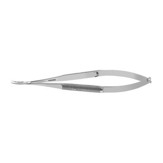 BARRAQUER N. H.,CUR., W/ LOCK, STANDARD JAWS