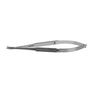 BARRAQUER N. H.,CUR., W/ LOCK, HEAVY JAWS