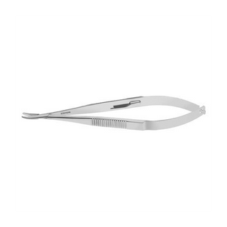 CASTROVIEJO N. H., CUR., W/LOCK, STANDARD JAWS