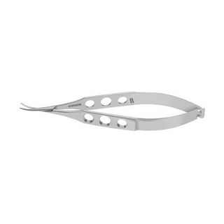 CASTRO. CORNEAL SCISS. CURVED MEDIUM BLA.,BLUNT